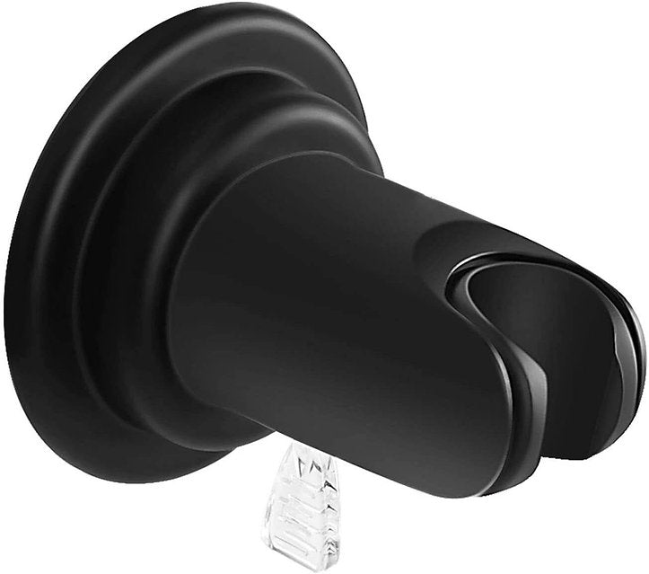 Suporte ajustável para chuveiro de sucção preto