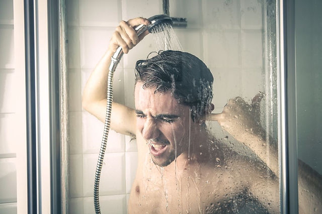 Whistling shower head diagnosis showing common causes and easy fixes
