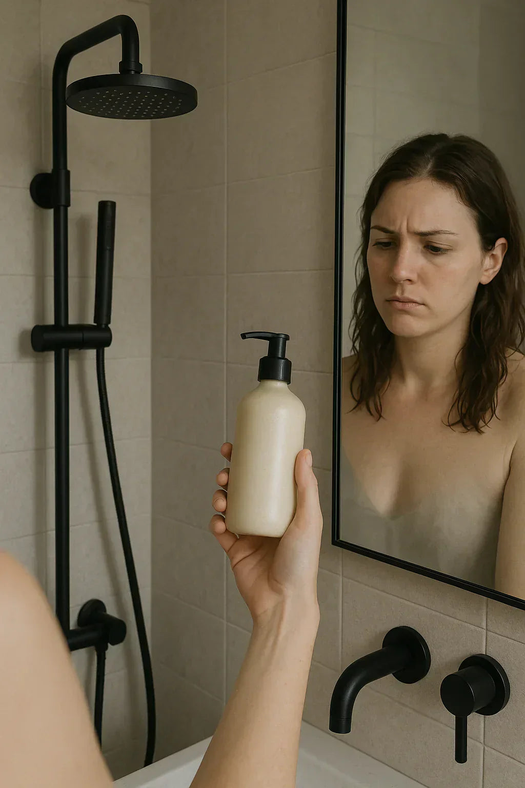 Pommeau de douche filtrant pour une peau plus douce et des cheveux plus brillants grâce à une eau purifiée
