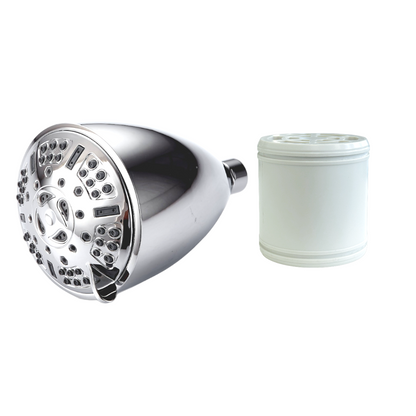 Filtração de 20 estágios Multi-moda Ecolux Wall Shower Head