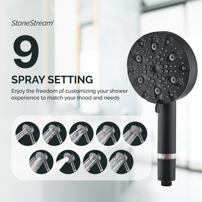 9 modos de luxo de luxo e parede de parede com o kit de filtração com o kit de filtragem