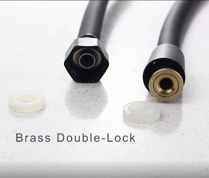 Mangueira preta premium grátis (1,5 m)