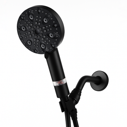 Cabeça de chuveiro de alta pressão Ecolux 9 Mode (filtrada)