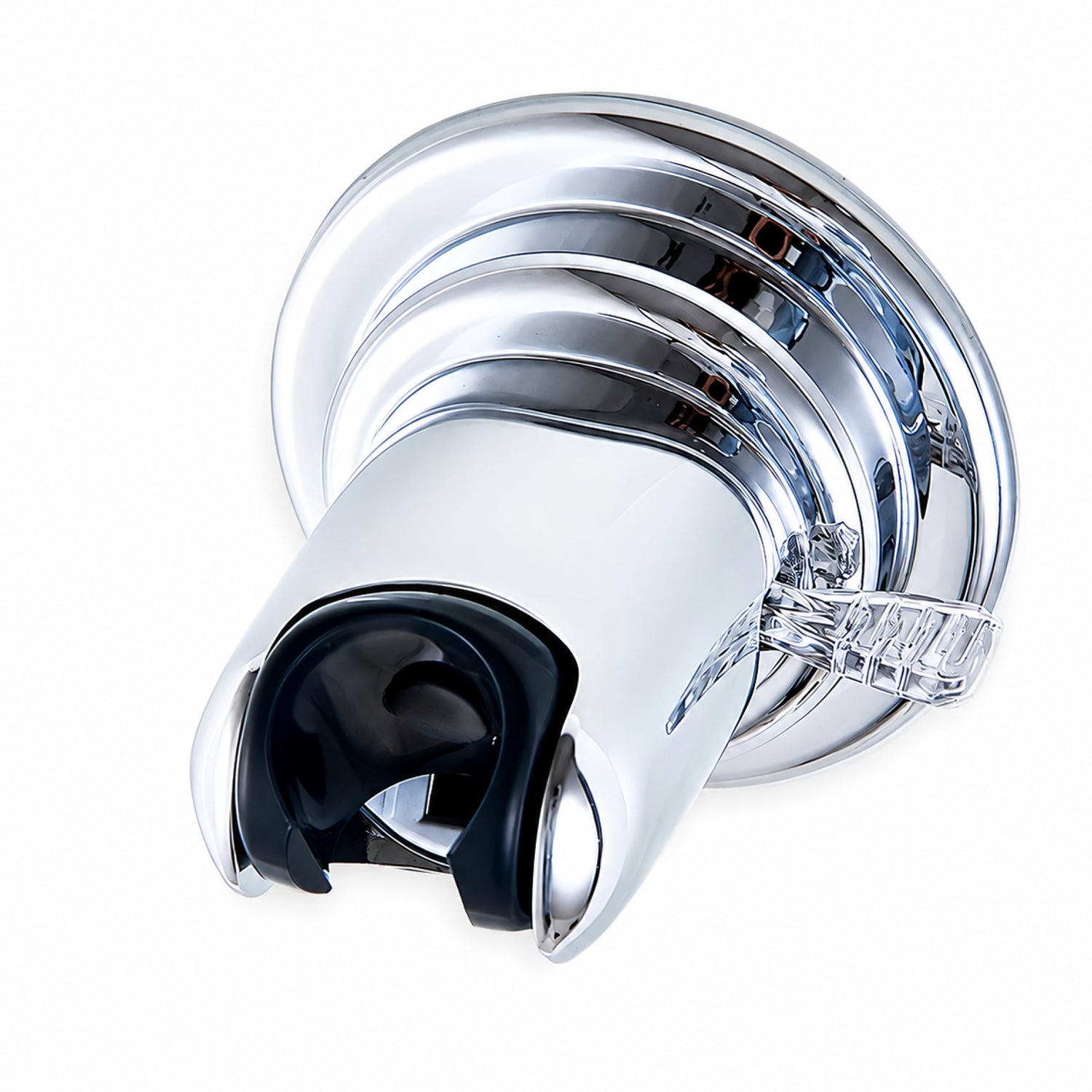 Support pommeau de douche à ventouse réglable chromé